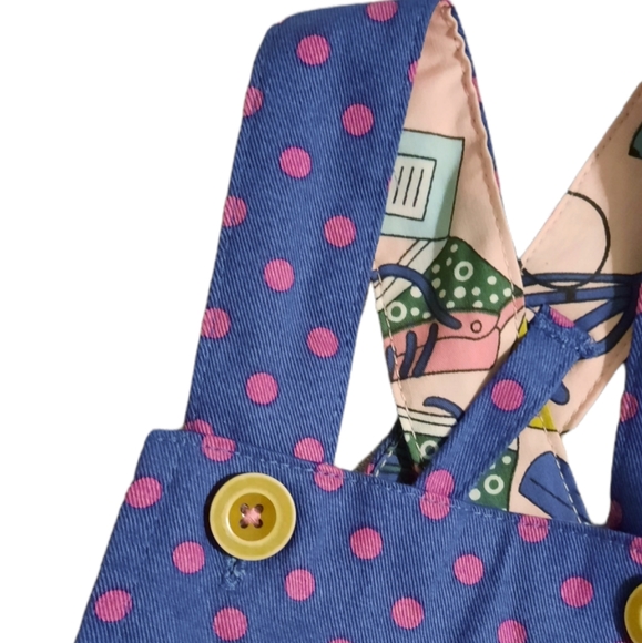 Matilda Jane infant overalls dress 6-12 months NWT - Picture 3 of 9